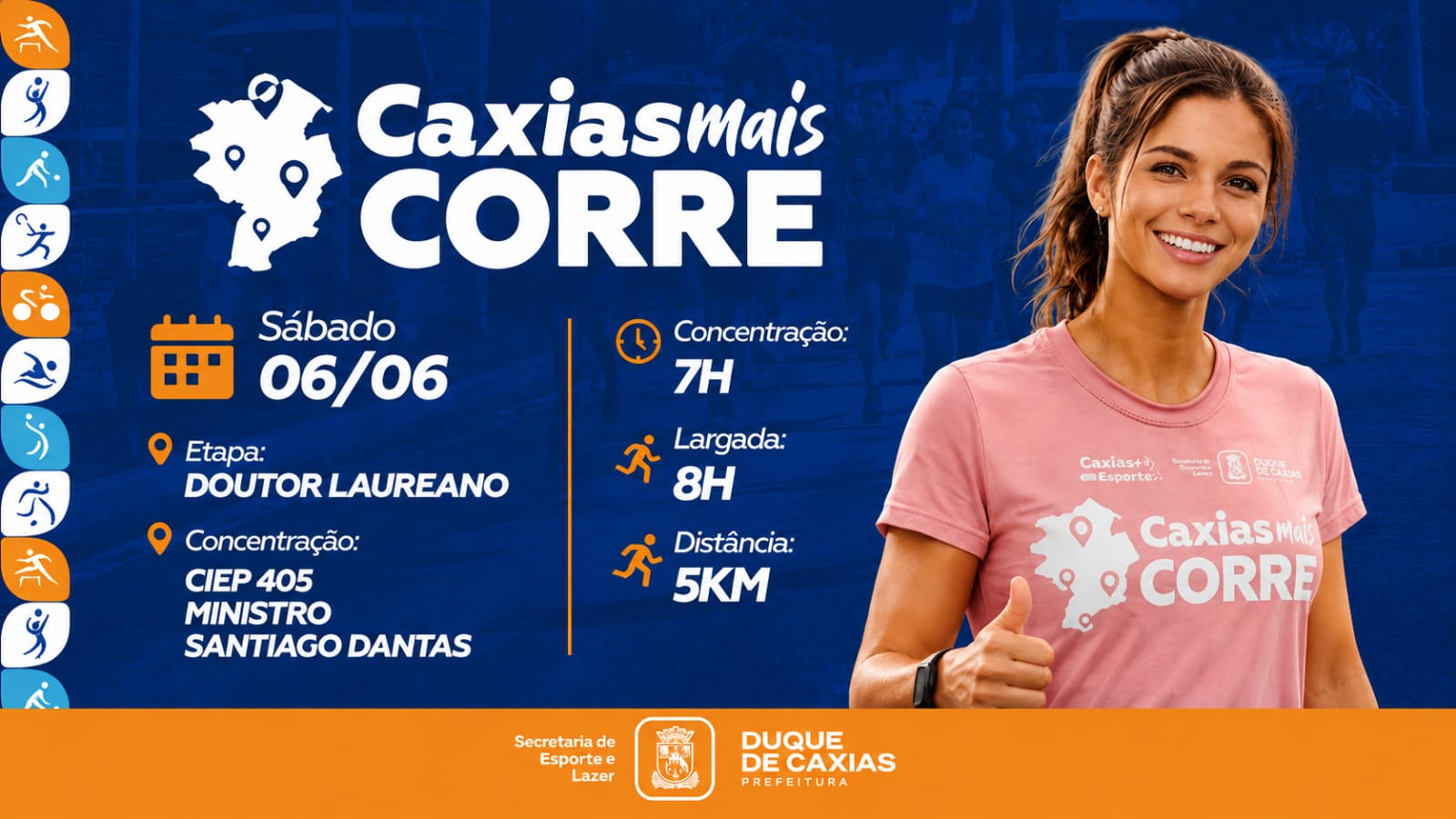 Caxias Mais Corre - Etapa Laureano