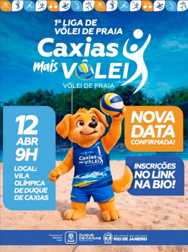 Caxias Mais: Vôlei de Praia 1ª Edição